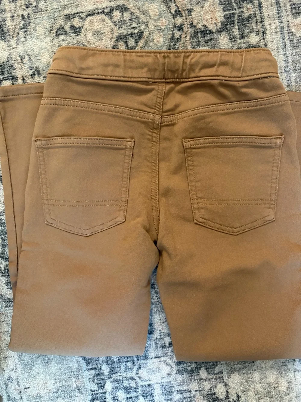 Cat & Jack Brown Casual Pants with Drawstring